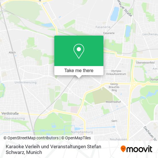 Karaoke Verleih und Veranstaltungen Stefan Schwarz map