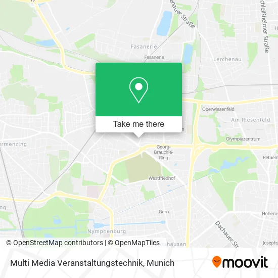 Карта Multi Media Veranstaltungstechnik