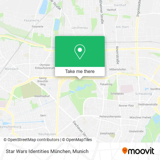 Карта Star Wars Identities München