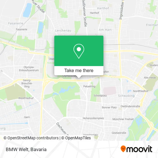 Карта BMW Welt