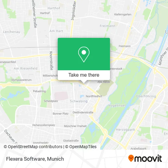 Карта Flexera Software