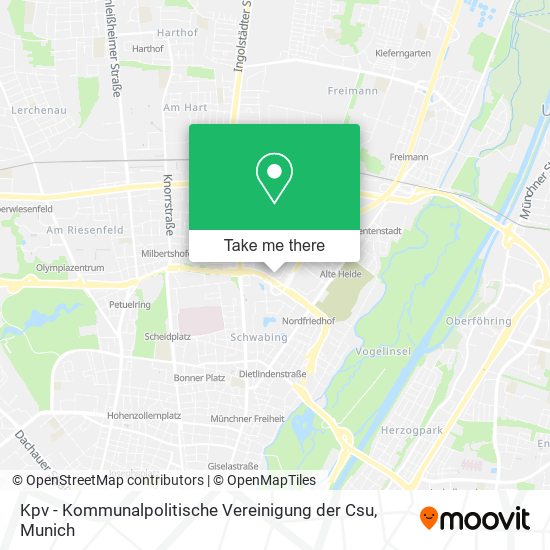 Kpv - Kommunalpolitische Vereinigung der Csu map