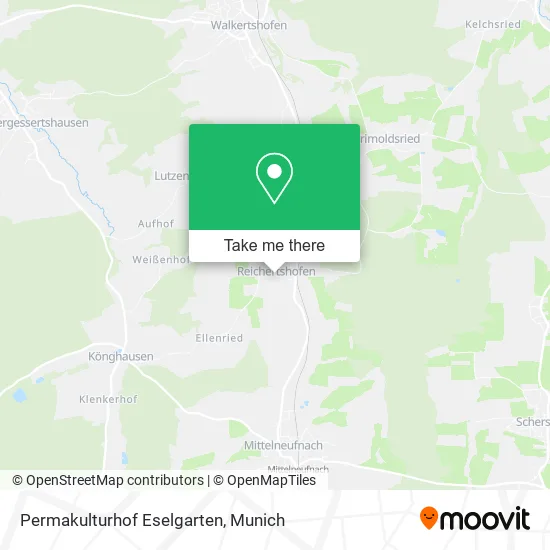 Карта Permakulturhof Eselgarten