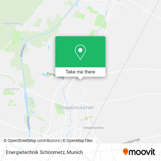 Energietechnik Schönmetz map