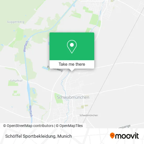 Карта Schöffel Sportbekleidung