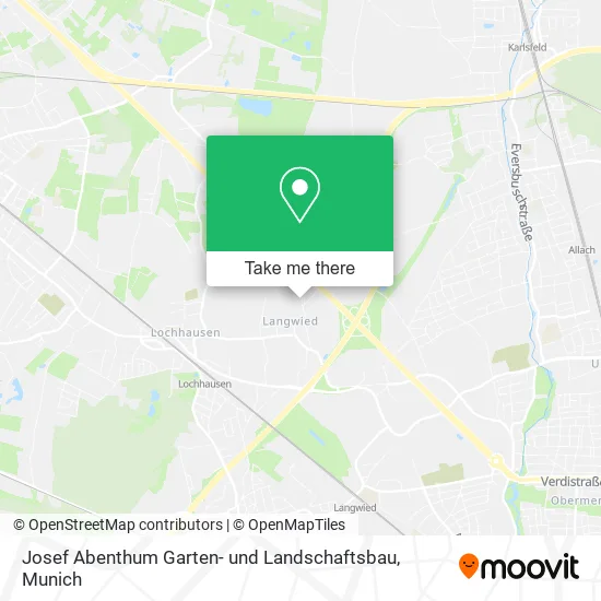 Карта Josef Abenthum Garten- und Landschaftsbau