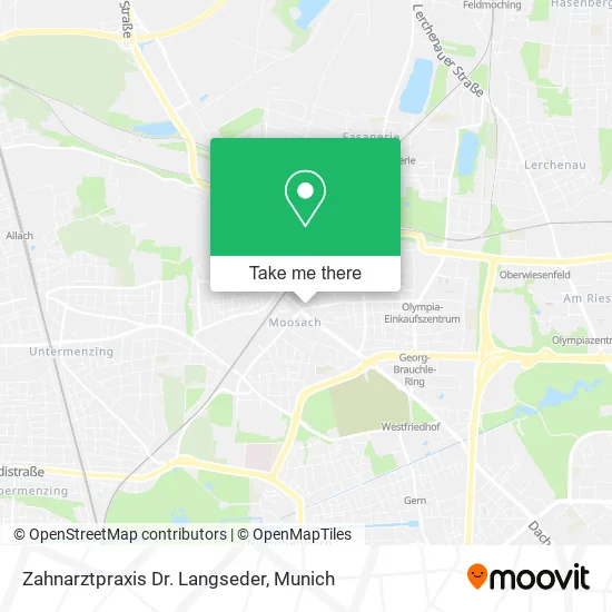 Карта Zahnarztpraxis Dr. Langseder