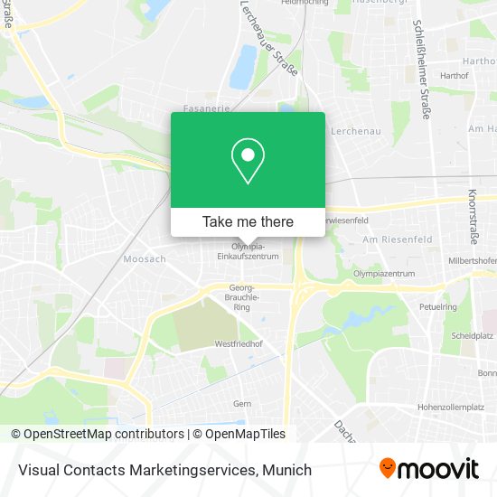 Visual Contacts Marketingservices map