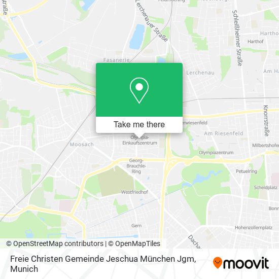 Freie Christen Gemeinde Jeschua München Jgm map