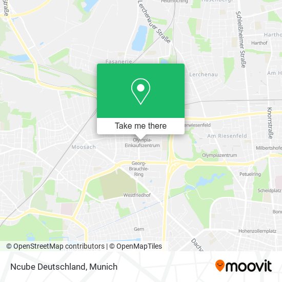 Ncube Deutschland map