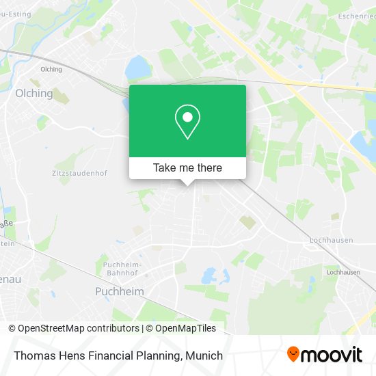 Thomas Hens Financial Planning map