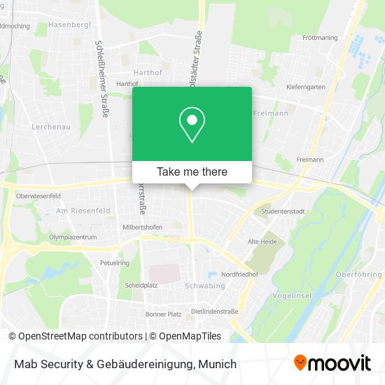 Mab Security & Gebäudereinigung map