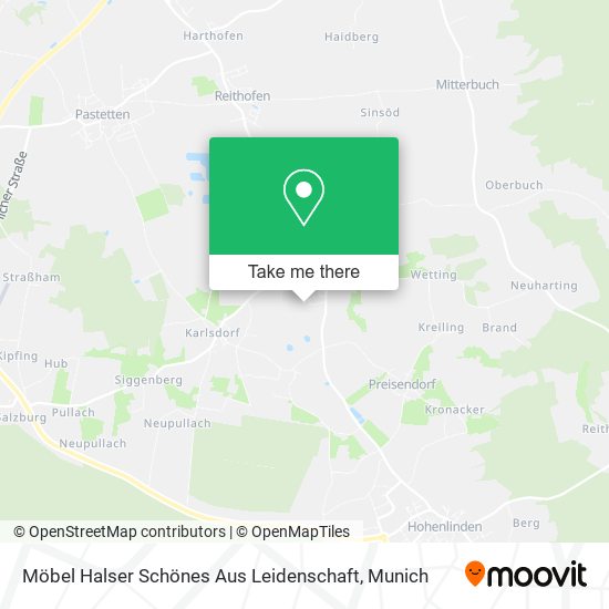 Möbel Halser Schönes Aus Leidenschaft map