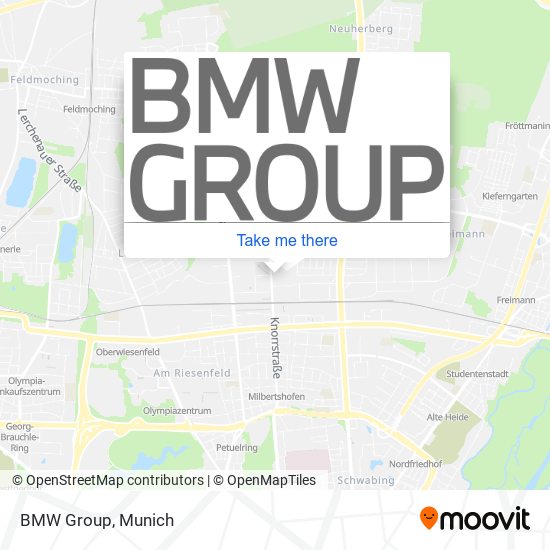 Карта BMW Group