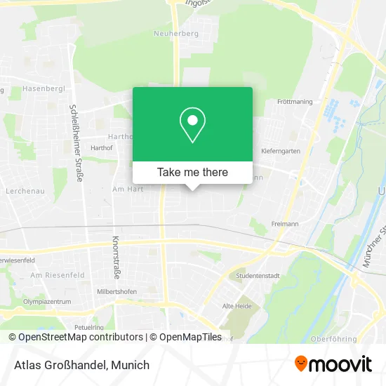 Карта Atlas Großhandel