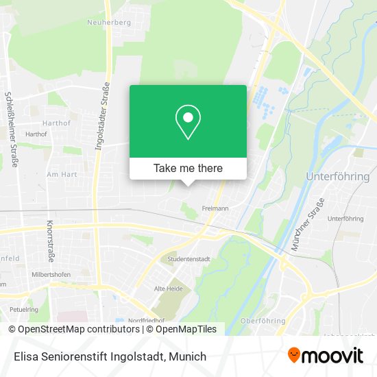 Elisa Seniorenstift Ingolstadt map