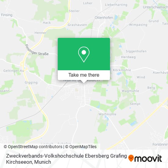 Zweckverbands-Volkshochschule Ebersberg Grafing Kirchseeon map