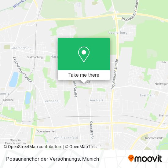 Posaunenchor der Versöhnungs map