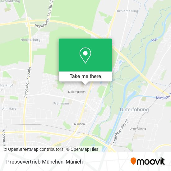 Pressevertrieb München map
