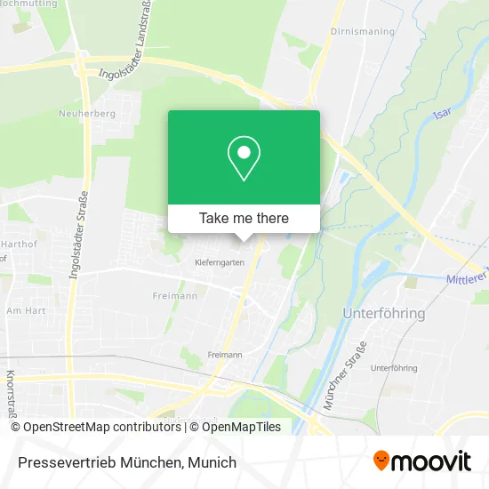 Pressevertrieb München map