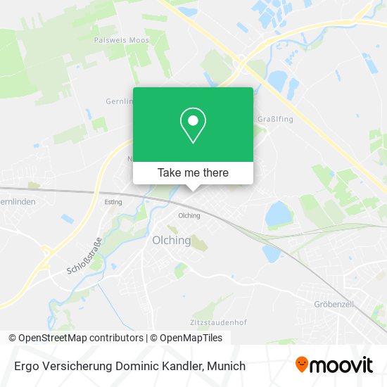 Ergo Versicherung Dominic Kandler map