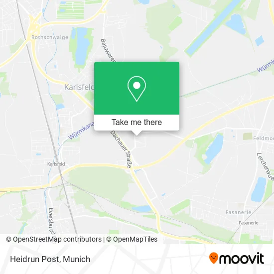 Карта Heidrun Post