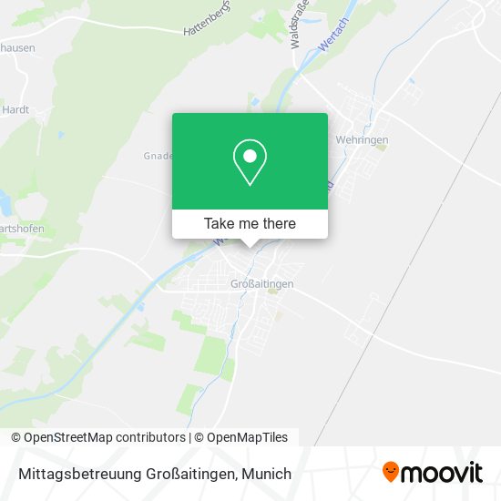 Карта Mittagsbetreuung Großaitingen