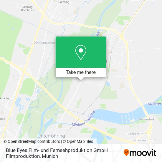 Blue Eyes Film- und Fernsehproduktion GmbH Filmproduktion map