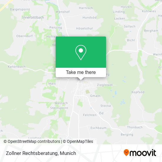 Zollner Rechtsberatung map