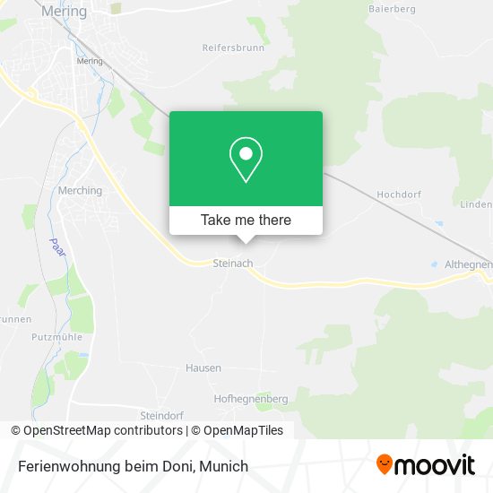 Ferienwohnung beim Doni map