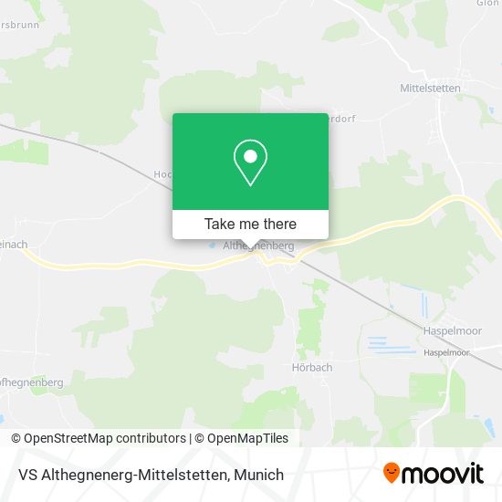 VS Althegnenerg-Mittelstetten map