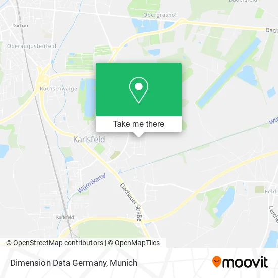 Карта Dimension Data Germany