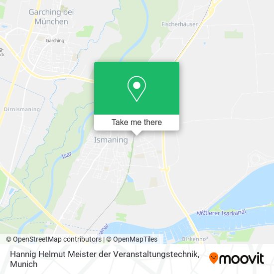 Hannig Helmut Meister der Veranstaltungstechnik map