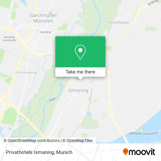 Карта Privathotels Ismaning
