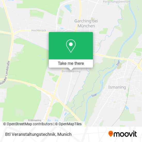 Btl Veranstaltungstechnik map