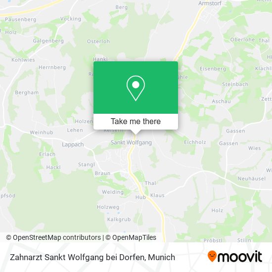 Zahnarzt Sankt Wolfgang bei Dorfen map