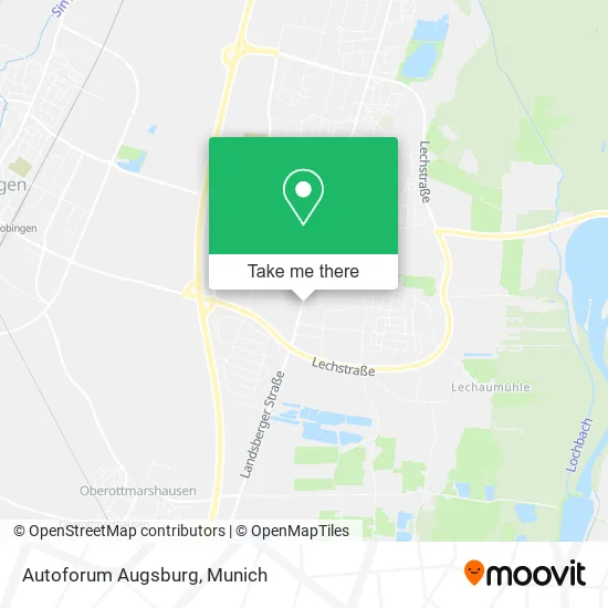 Карта Autoforum Augsburg