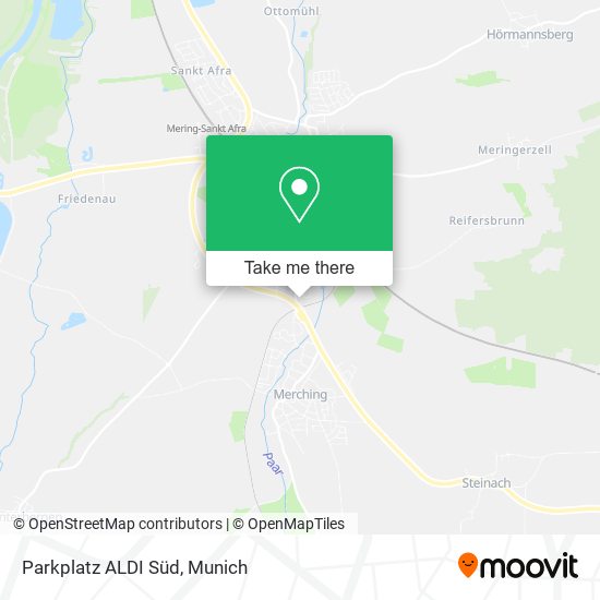 Parkplatz ALDI Süd map