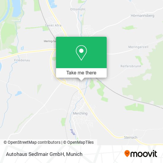 Autohaus Sedlmair GmbH map