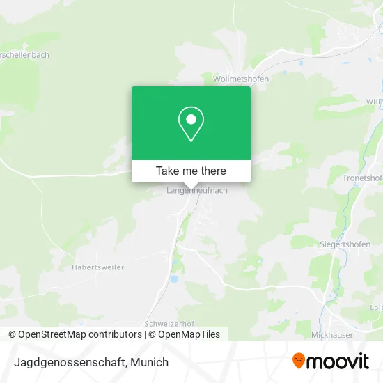 Карта Jagdgenossenschaft