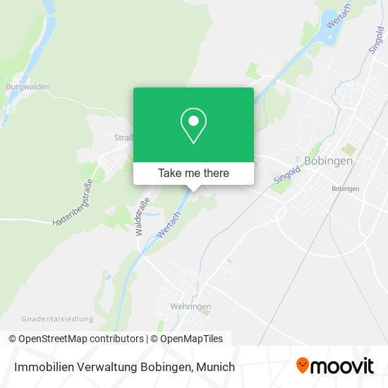 Immobilien Verwaltung Bobingen map