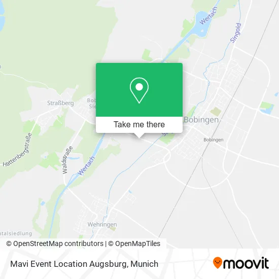 Карта Mavi Event Location Augsburg