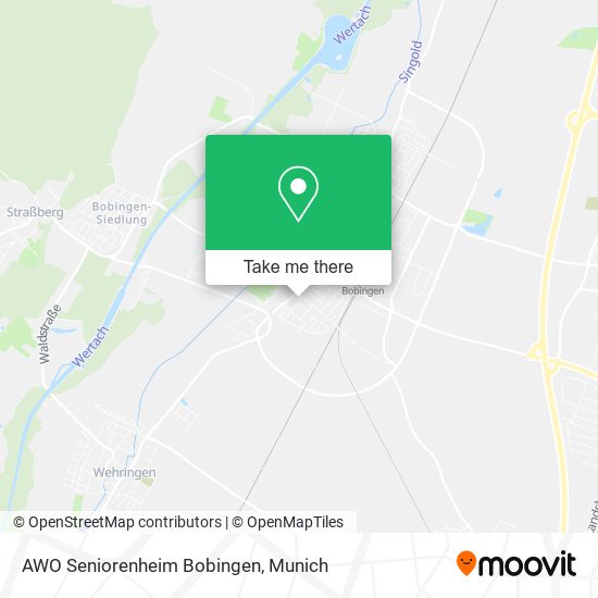 AWO Seniorenheim Bobingen map
