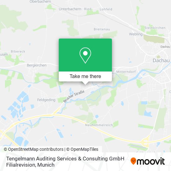 Tengelmann Auditing Services & Consulting GmbH Filialrevision map