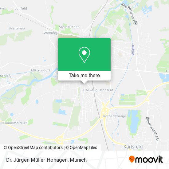 Dr. Jürgen Müller-Hohagen map