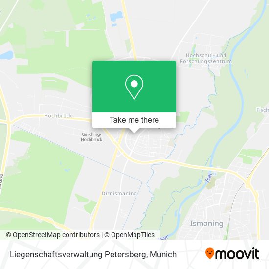 Liegenschaftsverwaltung Petersberg map