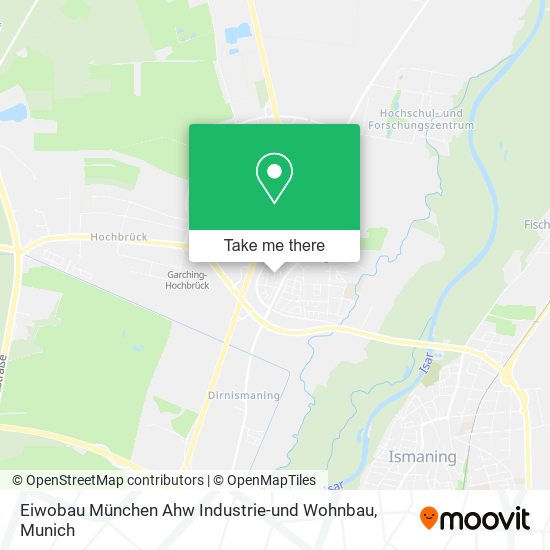 Карта Eiwobau München Ahw Industrie-und Wohnbau