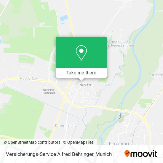 Versicherungs-Service Alfred Behringer map