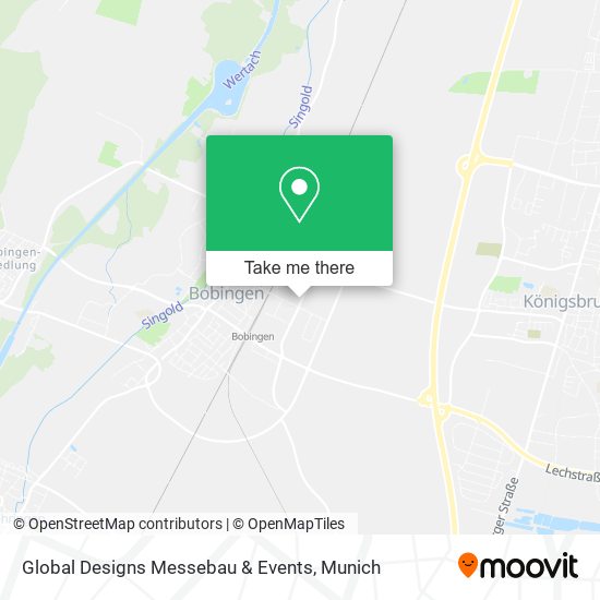Карта Global Designs Messebau & Events