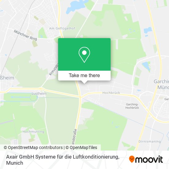 Axair GmbH Systeme für die Luftkonditionierung map